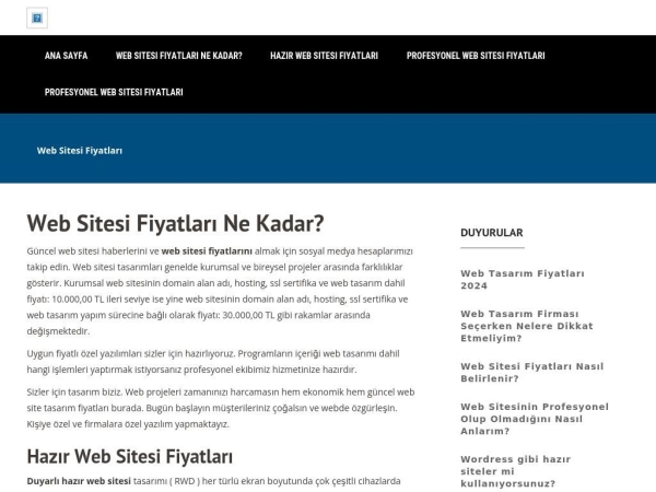 websitesifiyatlari.org